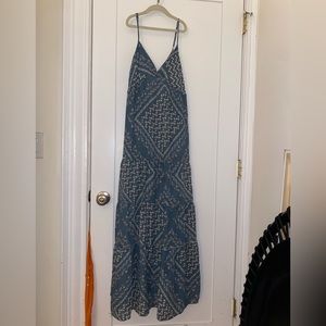 Beautiful bohemian blue summer dress!
